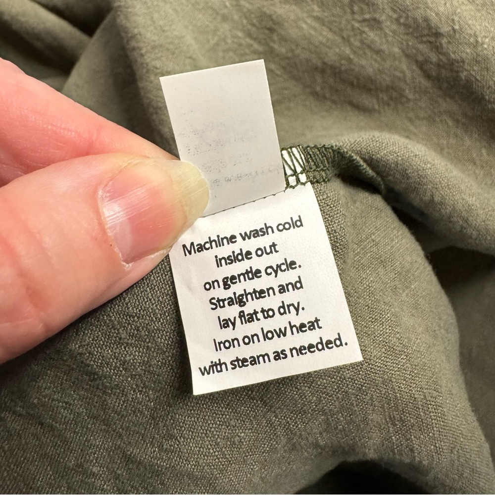 Hackwith Design House Easy Jacket Dark Green Line… - image 6